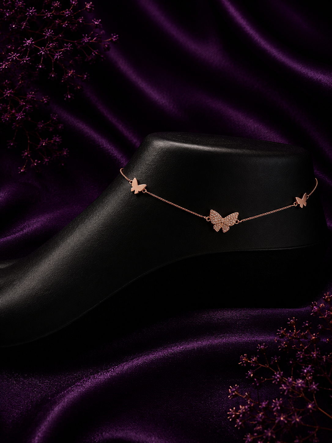 Butterfly Grace Anklet