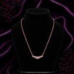Crystal Arc Necklace