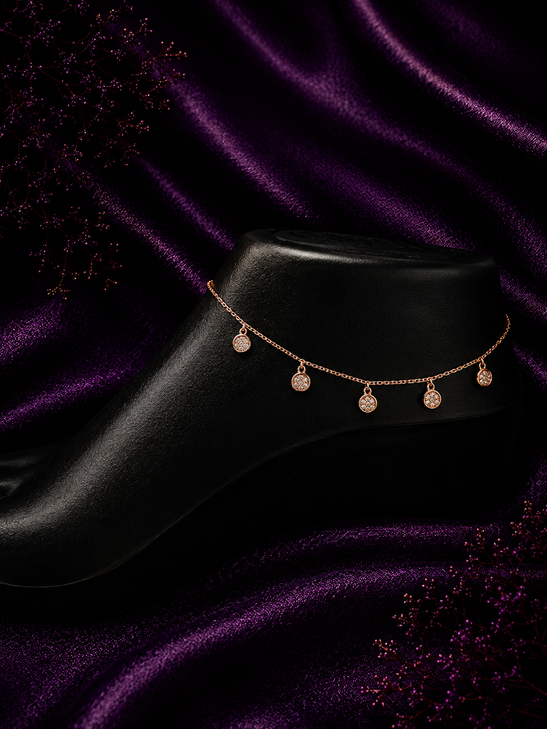 Celestial Spark Anklet