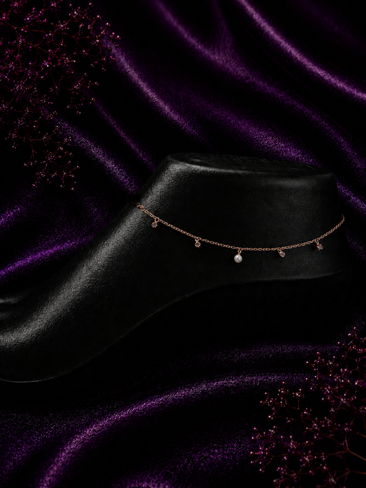 Pearl Whisper Anklet