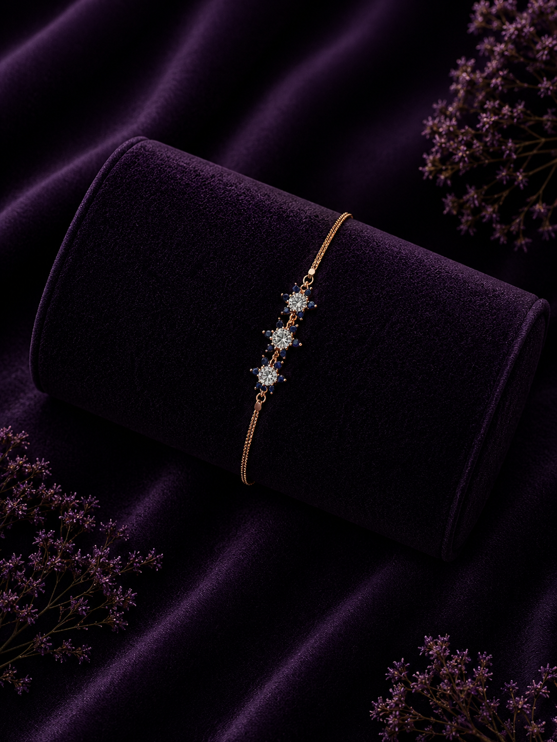Midnight Bloom Bracelet