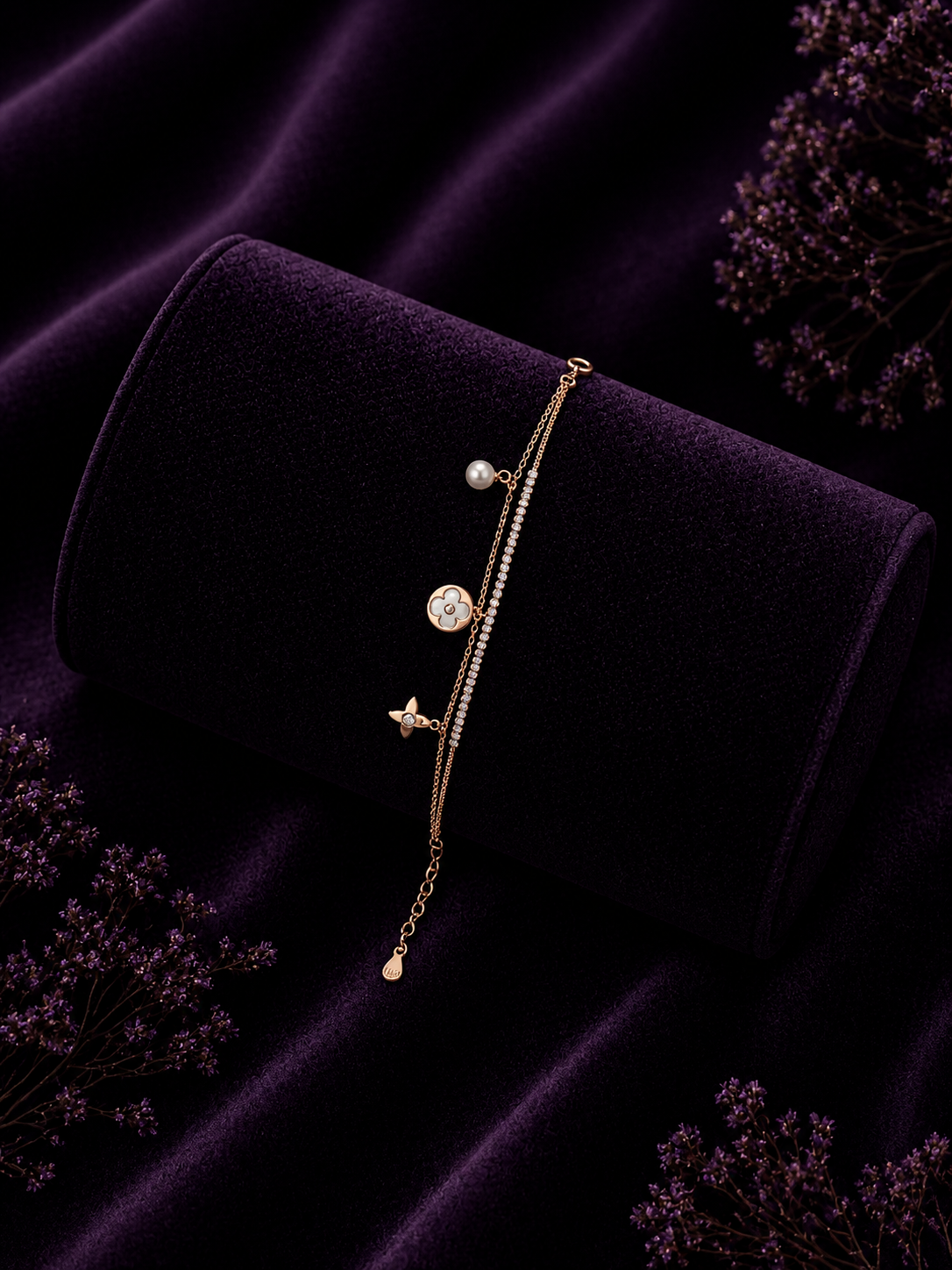 Pearl Clover Bracelet
