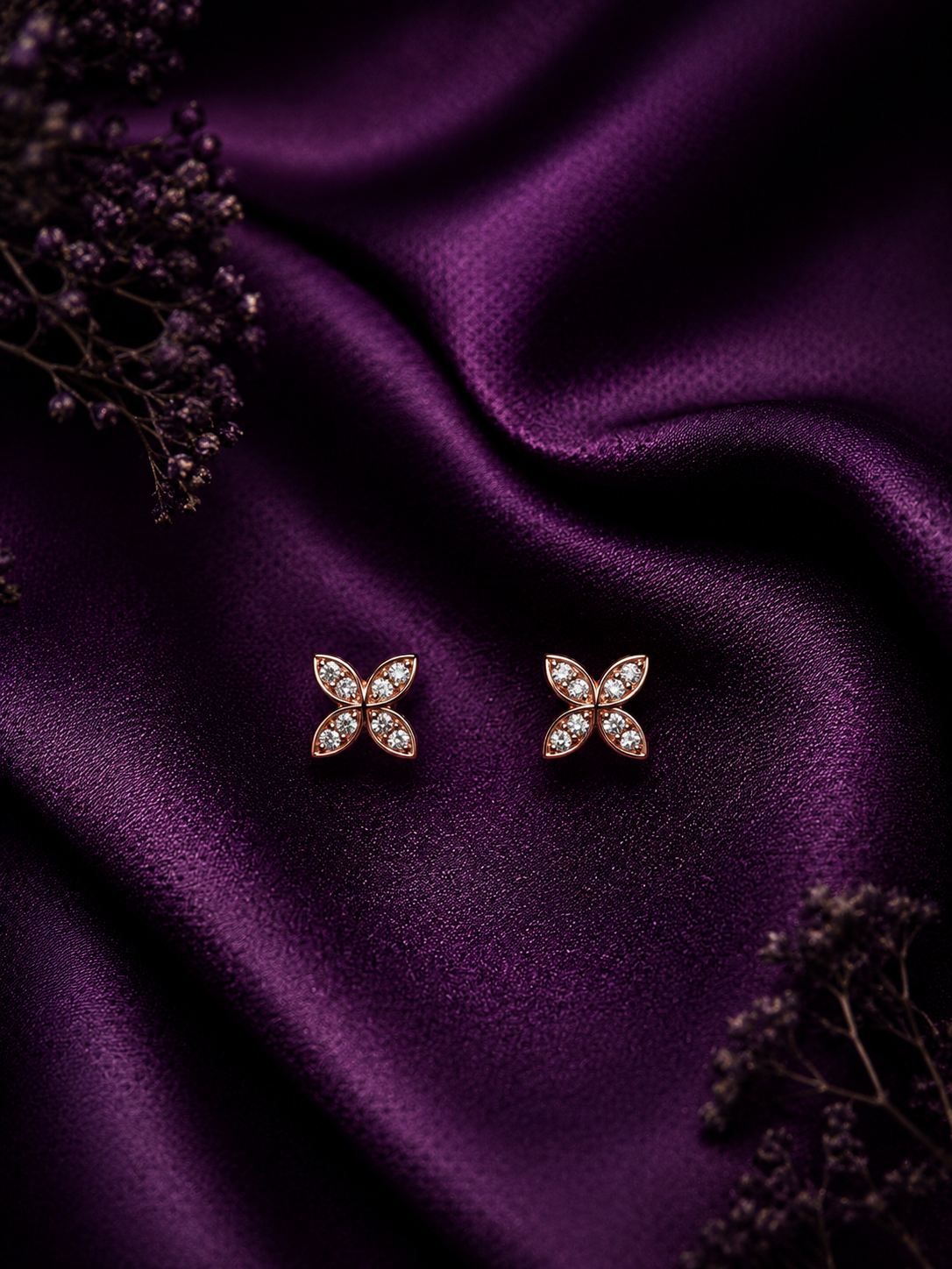 Blossom Spark Stud Earrings